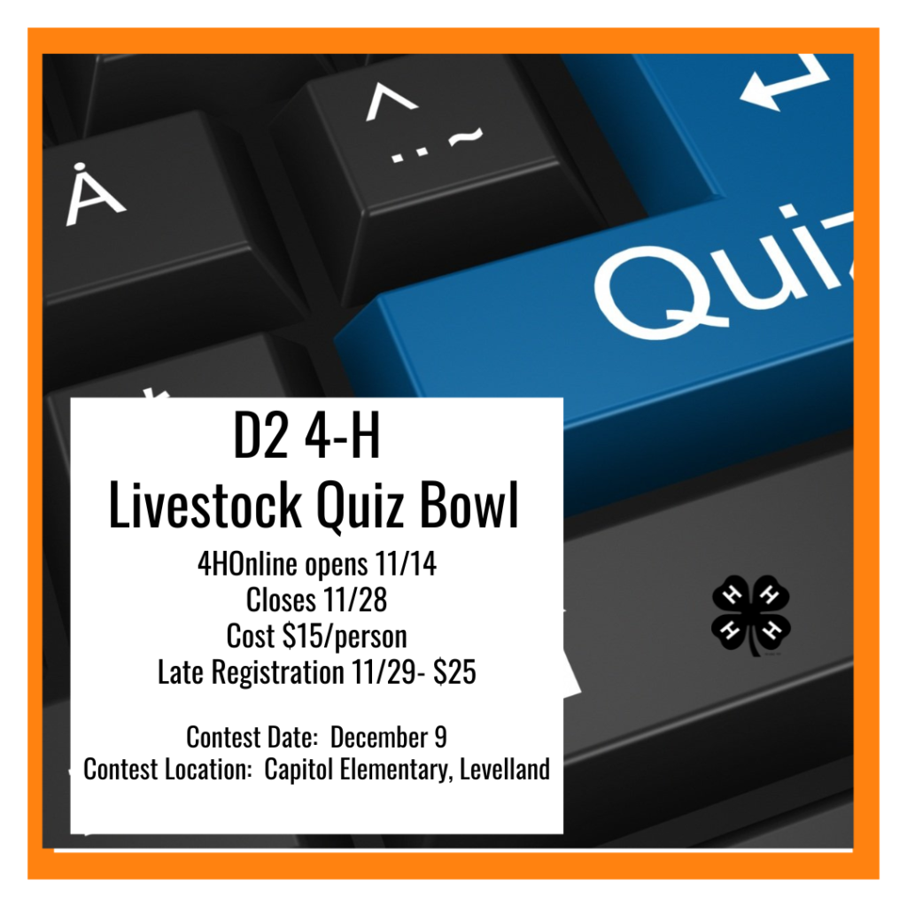 Livestock Quiz Bowl